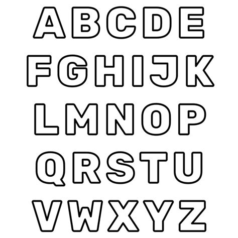 Coloriage Alphabet à imprimer gratuit - MonColoriage.fr