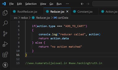 switch statement in react redux | Hacking Truth.in