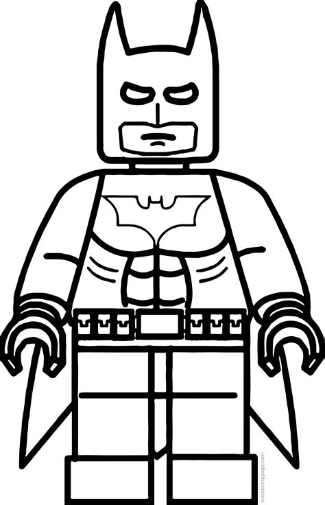 Lego Movie Coloring Pages Batman