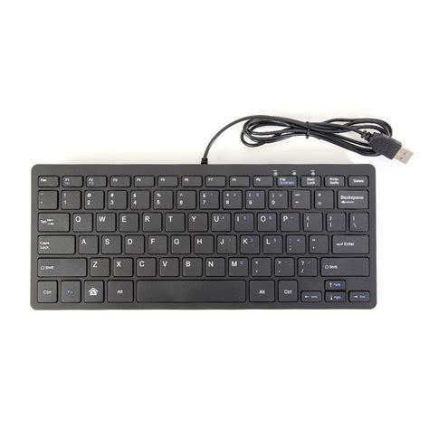 Amazon.in: Buy axGear Ultra Thin Wired USB Mini PC Keyboard for PC ...