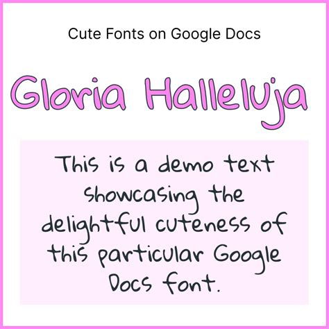 35 Best Cute Fonts on Google Docs [With Screenshots]