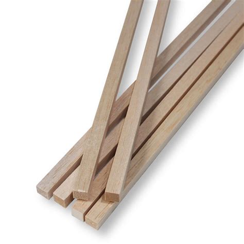Guillow's 1/2" x 36" Balsa Wood Square Dowels, 6ct. | Michaels