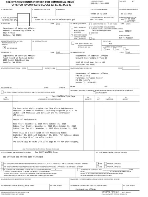 Fire Alarm Confidence Test - VA Vendor Portal Doc Template | pdfFiller