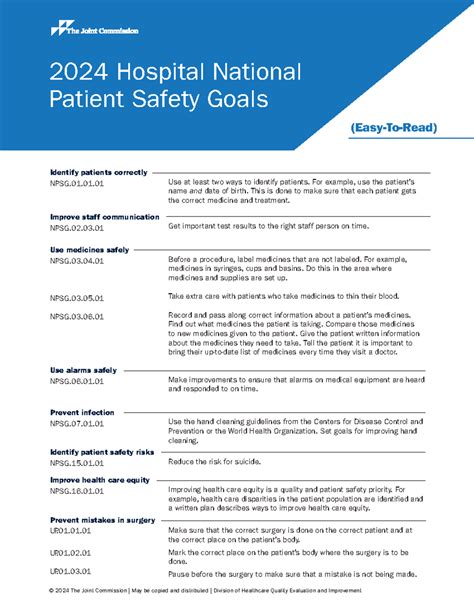 National Patient Safety Goals Labeling Specimens at Lindy Rossi blog
