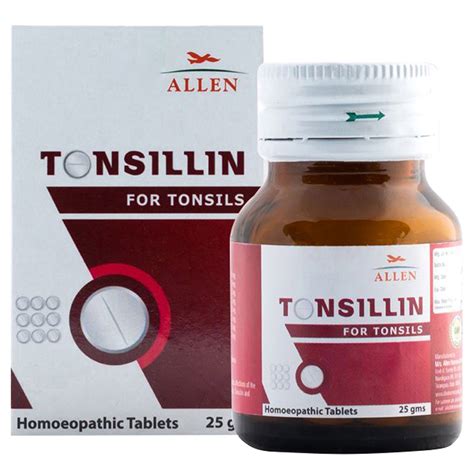 Allen Tonsillin Tablet – Pushmycart.in