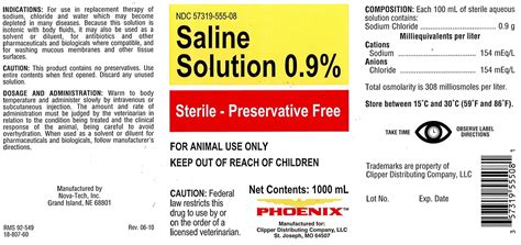 Normal Saline Solution