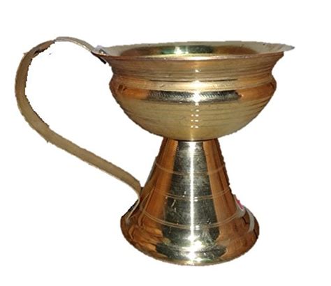 Buy Sri Ram Brass Dhunuchi for Puja(8 * 8 * 1 inches) Online at Low ...