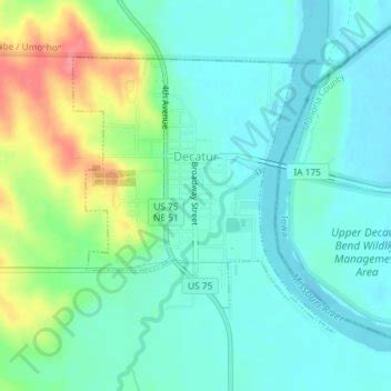 Image result for Decatur Alabama Topograpical Map