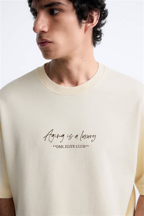 IVORY - AGING IS A LUXURY FRENCH TERRY OVERSIZED T-SHIRT – DRIP MY LOOK ...