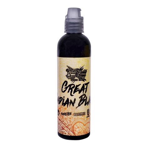 Great Indian Black By World Famous Tattoo Ink – Tattoo Gizmo