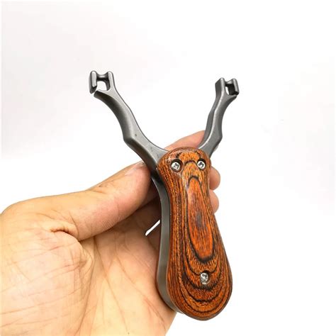 Wood Patch Folding Stainless Steel Slingshot – INDIAN SLINGSHOT