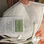 Mush NIOSH Certified Reusable Respirator (White, N95 Filter, Pack of 4 ...