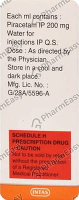 Cerecetam 200 MG Injection (15): Uses, Side Effects, Price & Dosage ...