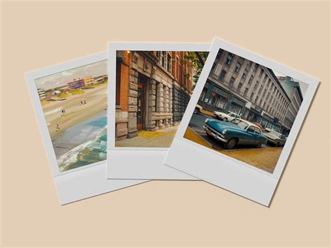 Polaroid PSD Mockup