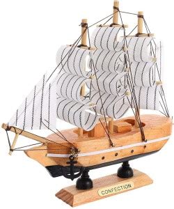 ADA Handicraft Beautiful Antique Decorative Wooden Sailing Ship ...