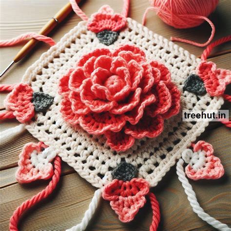 How can I create different types of crochet roses from scratch? Crochet ...