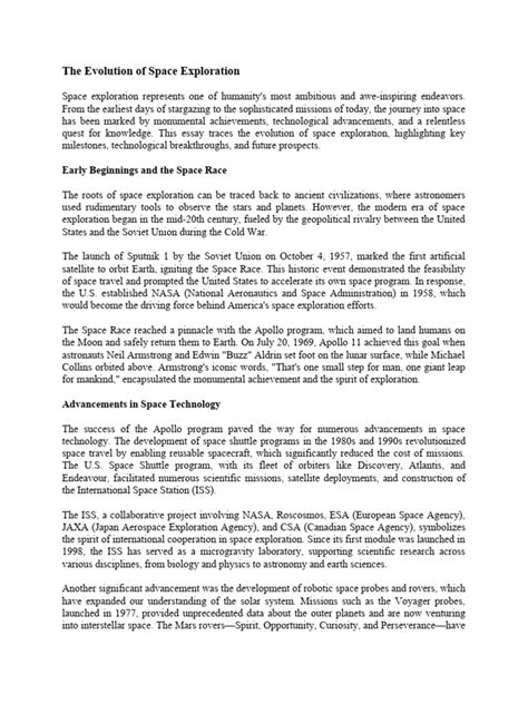 Image result for Space Exploration Docs