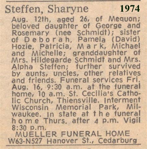 Connie Nelson's Genealogy - Index of Death Notices from Newspapers