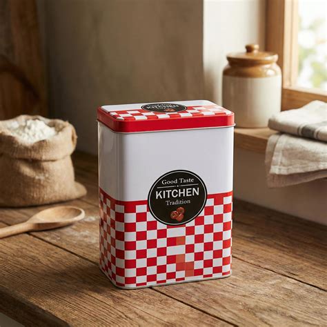 Puszka na produkty sypkie DAILY INTERNATIONAL HOME KITCHEN TRADITION 16 ...