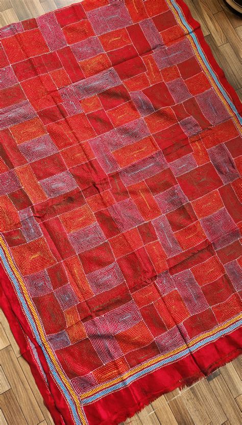 Dupattas - Kantha Silk – VIVARANG