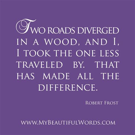 Two Roads Robert Frost Quotes. QuotesGram