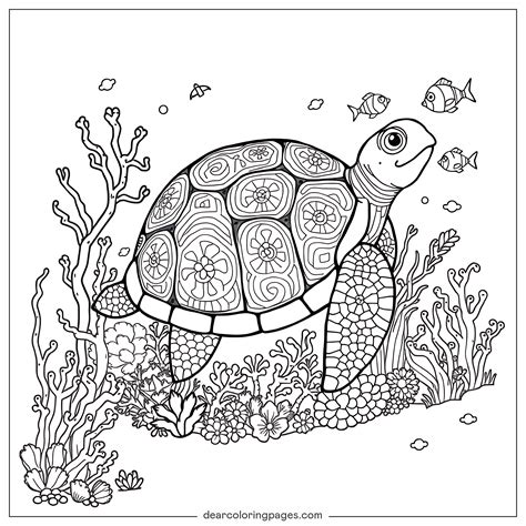 Turtle Coloring Ideas