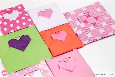 Image result for Origami Heart Envelope Tutorial
