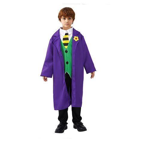 Little Surprise Box The Superhero Joker Theme Kids Halloween Costume D