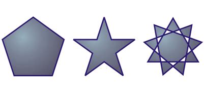 CorelDRAW Aide | Tracé de polygones et d’étoiles