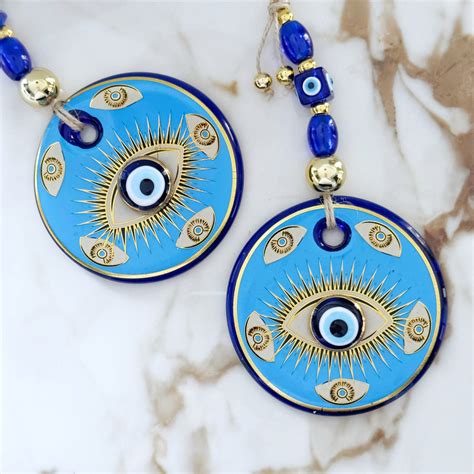 Greek Evil Eye Wall Hanging, House Protection, New Home Gift Idea ...
