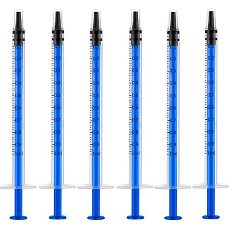 1ml Plastic Syringe - Individually Sealed Syringe for Scientific Labs ...