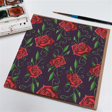 English Rose Greeting Card - Rebecca Christian