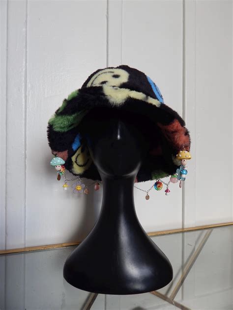 Happy Daze - Charm Bucket Hat - Etsy