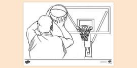 Hula Hoop Colouring | KS1 Colouring Sheets | Twinkl - Twinkl