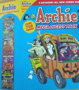 ARCHIE MEGA DIGEST PACK 1 ( 4 DIFFERENT ALL NEW JUMBO DIGEST ): Buy ...