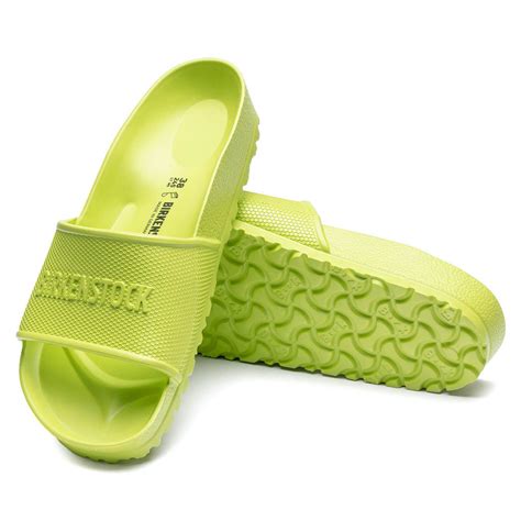 BIRKENSTOCK Barbados EVA Slides - Active Lime, Red