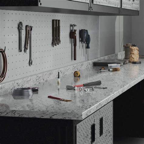 Buy Formica 4 ft. Laminate Countertop Kit Included in Textured White ...