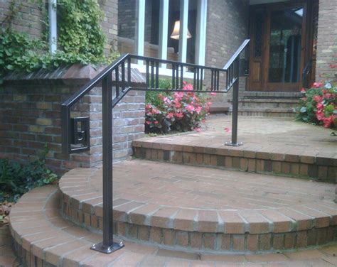 Exterior stairs, Railings outdoor, Outdoor handrail