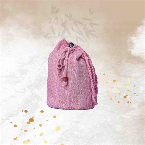 Salmon Pink Tassel Potli Bag - Buy Online – Happy Cultures