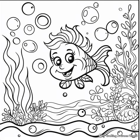 Bubbles Coloring Pages - Free & Printable!