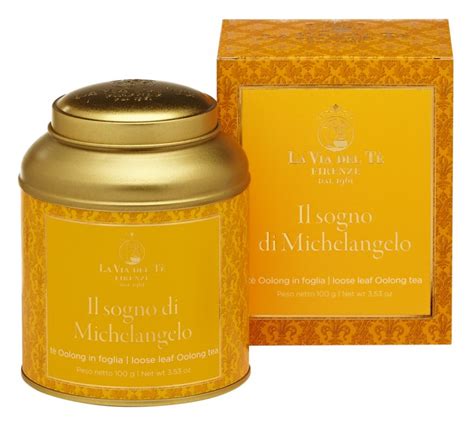 Il sogno di Michelangelo, Teh Oolong dengan kacang pain dan campuran ...
