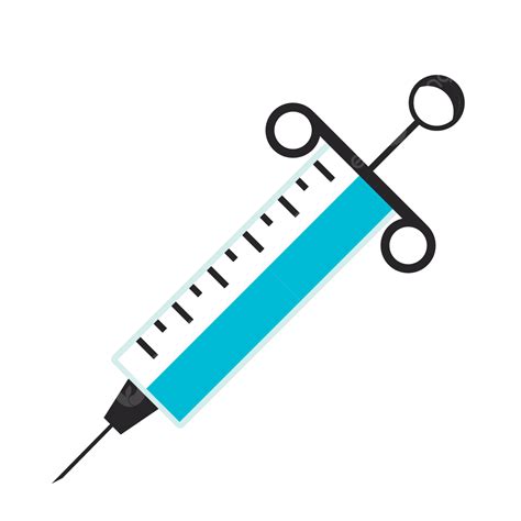Double Ring Handle Syringe Clip Art, Syringe, Clipart, Medical Supplies ...