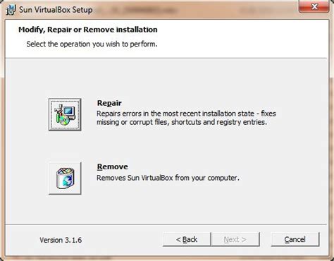 Fix VirtualBox Kernel Driver Error 的图像结果