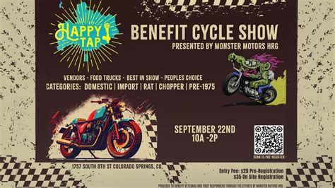 Happy Tap Benefit Cycle Show Presented by Monster Motors HRG! , Happy ...