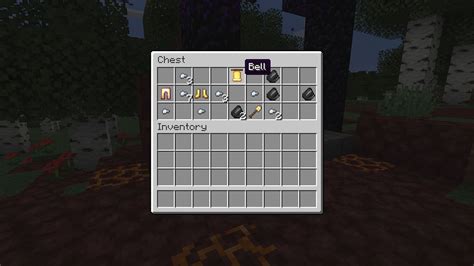 Image result for Bell Recipe Minecraft Java