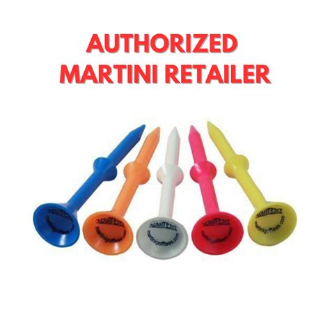 3 1/4" Martini Step Golf Tees or 3 1/4" Martini Regular Tees .....Many ...