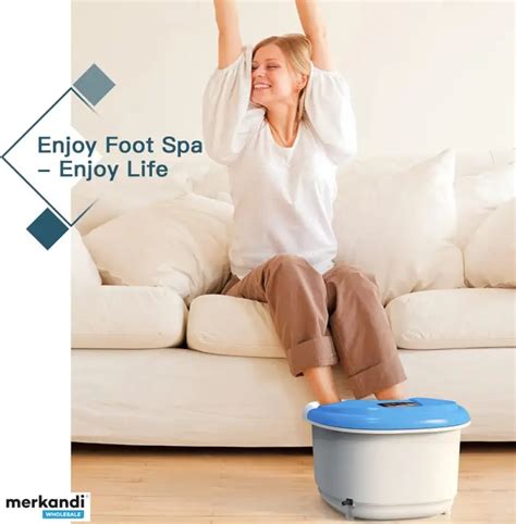 Electric Foot Spa Pedicure Foot Bath with Automatic Rollers, 3 Modes ...