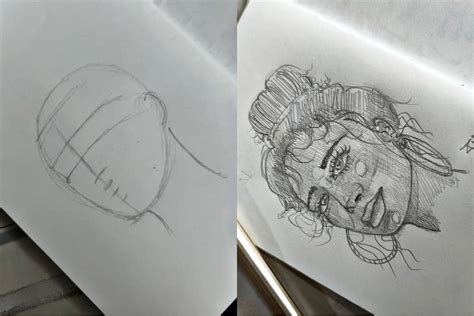 Image result for Loomis Method Step by Step