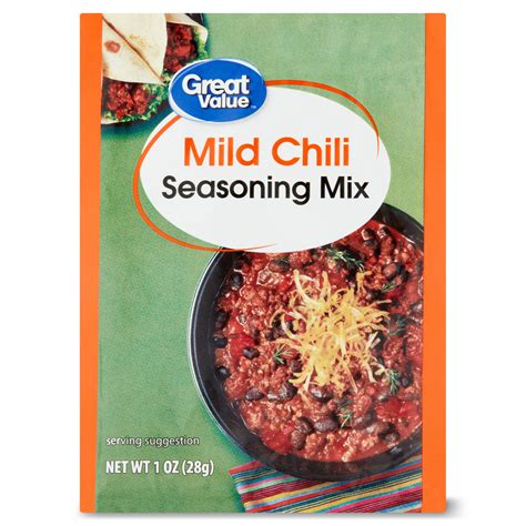 Great Value Mild Chili Seasoning Mix