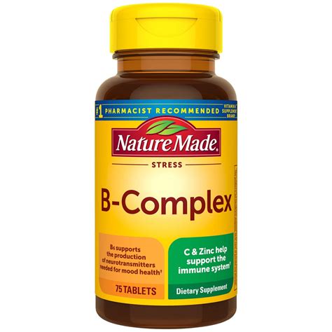 Customer Reviews: Nature Made Stress B Complex with Vitamin C and Zinc ...